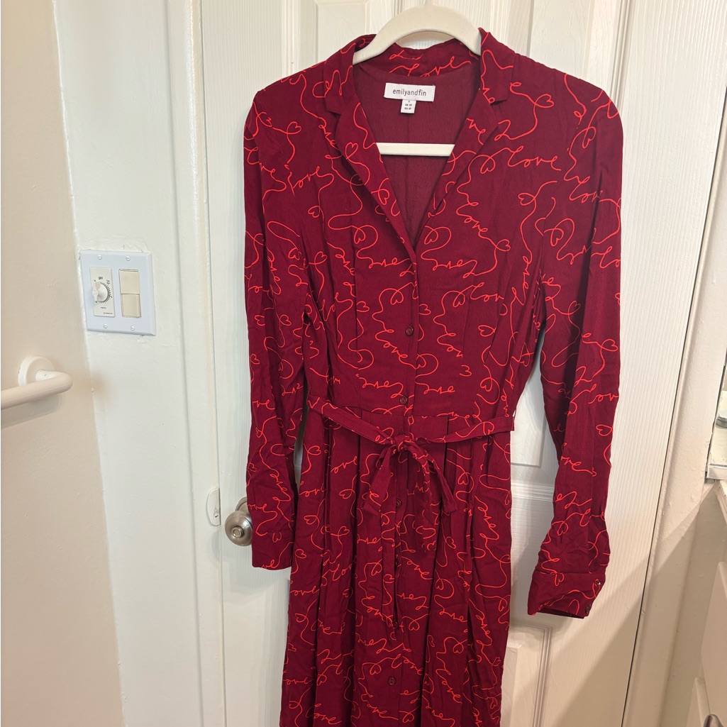 Retro-Inspired Emily And Fin Lulu Button-Down Dress